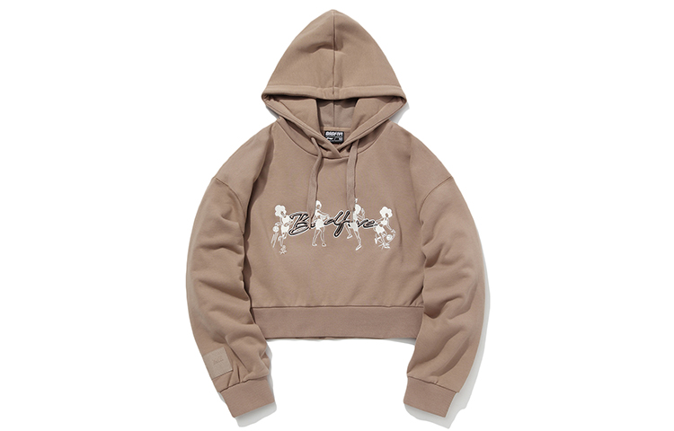 

Толстовка женская Gingerbread Brown LINING