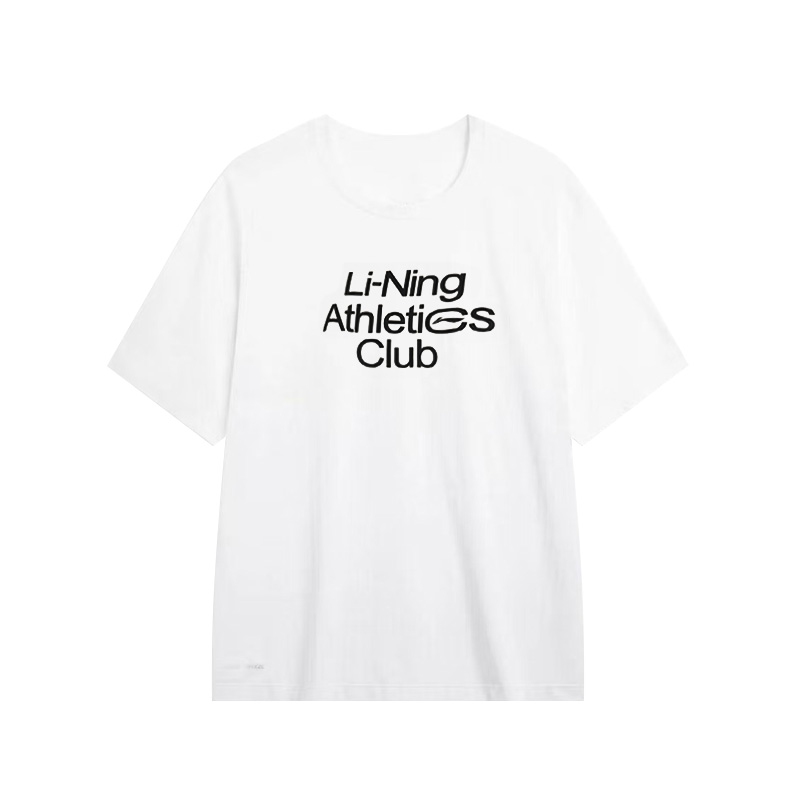 

LINING Футболка Unisex белые New Generation Upgraded, Белый, LINING Футболка Unisex белые New Generation Upgraded