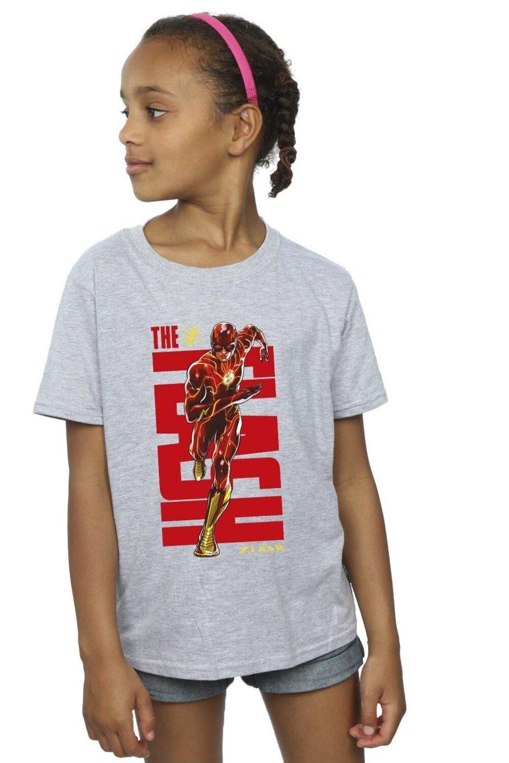 

Хлопковая футболка Flash Dash DC Comics, серый
