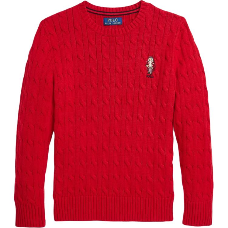 Свитер FW24 Millennium Red Детский Polo Ralph Lauren, Millennial Red — фото 2