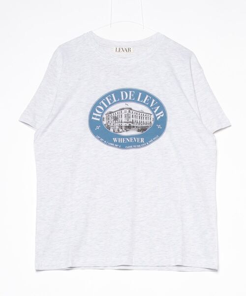 

SHIPS Футболка, крой оверсайз, бренд Levar, цвет светло-серый