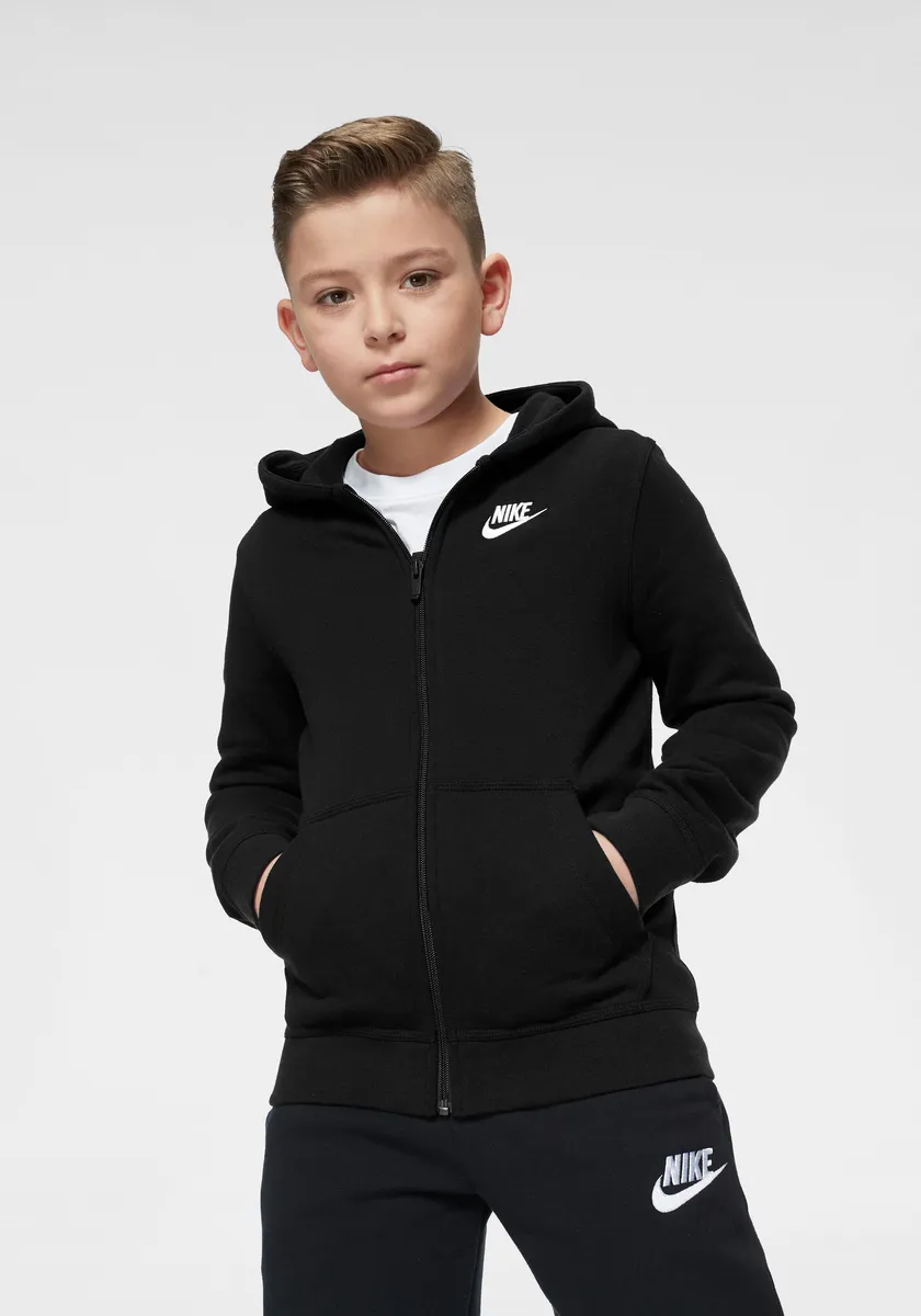 

Толстовка с капюшоном Nike Sportswear "NSW HOODIE FZ CLUB - для детей", черный