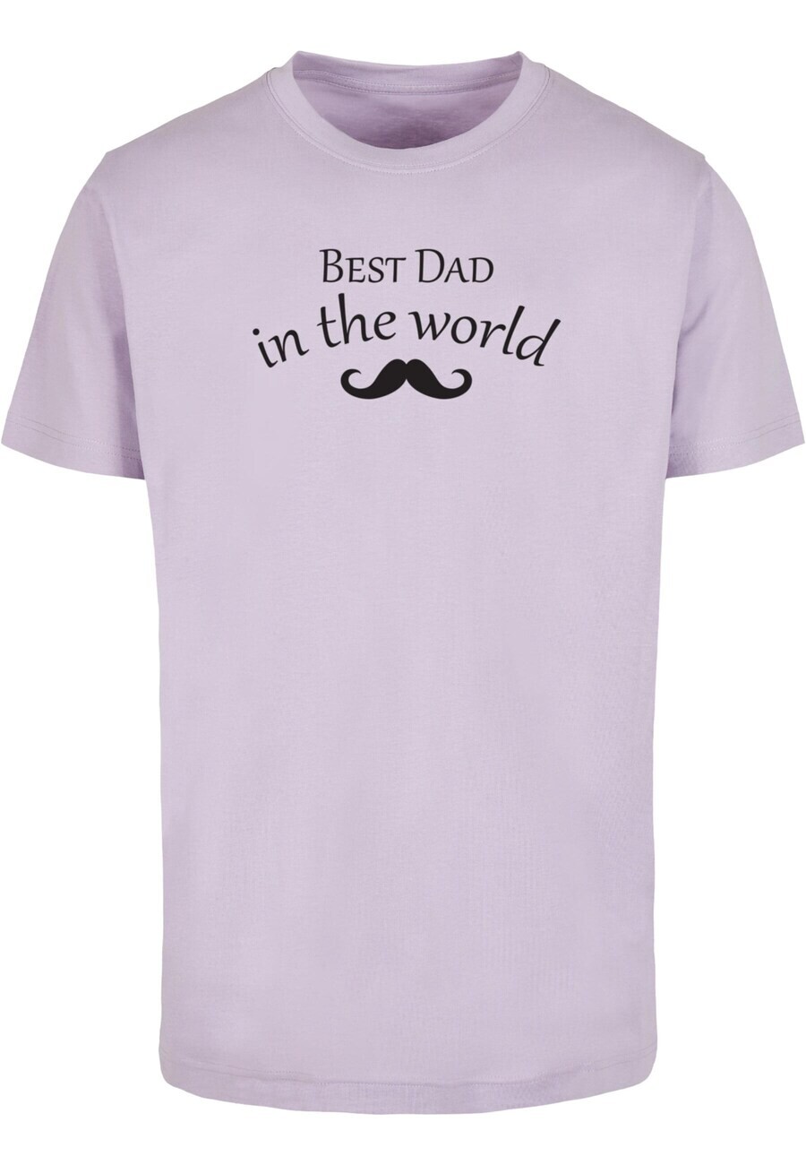

Футболка Merchcode Fathers Day - Best dad, светло-фиолетовый