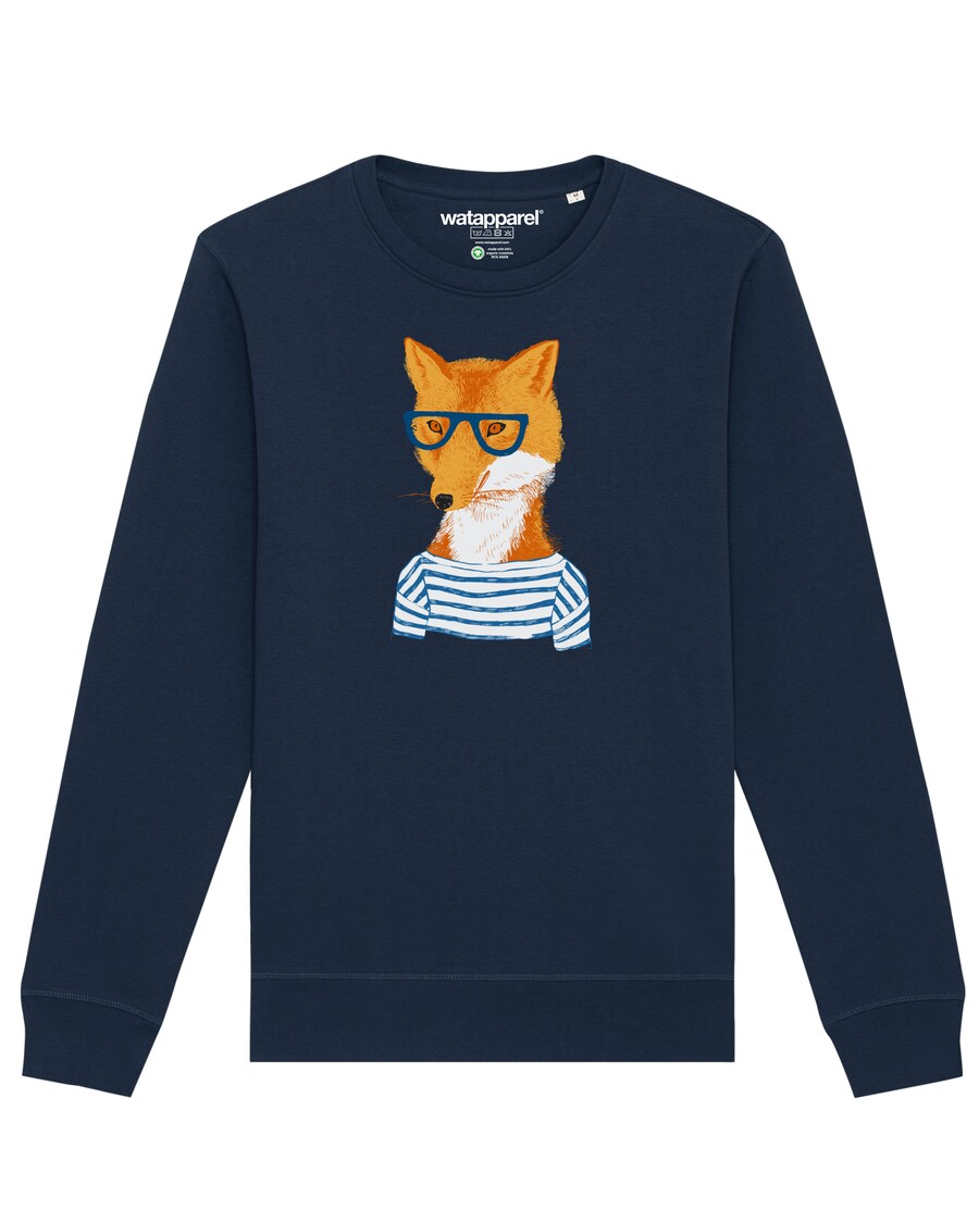 

Толстовка Watapparel Fuchs, синий/темно-синий