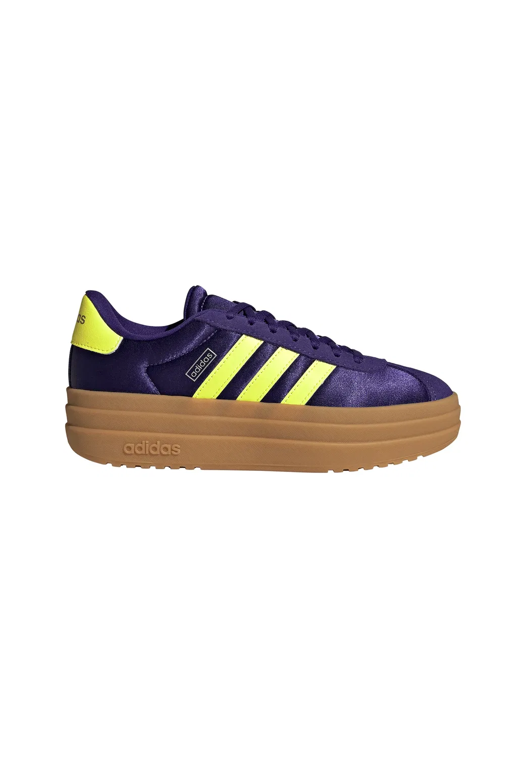 Сникерсы низкие VL Court Bold, Adidas, лиловый — фото 2