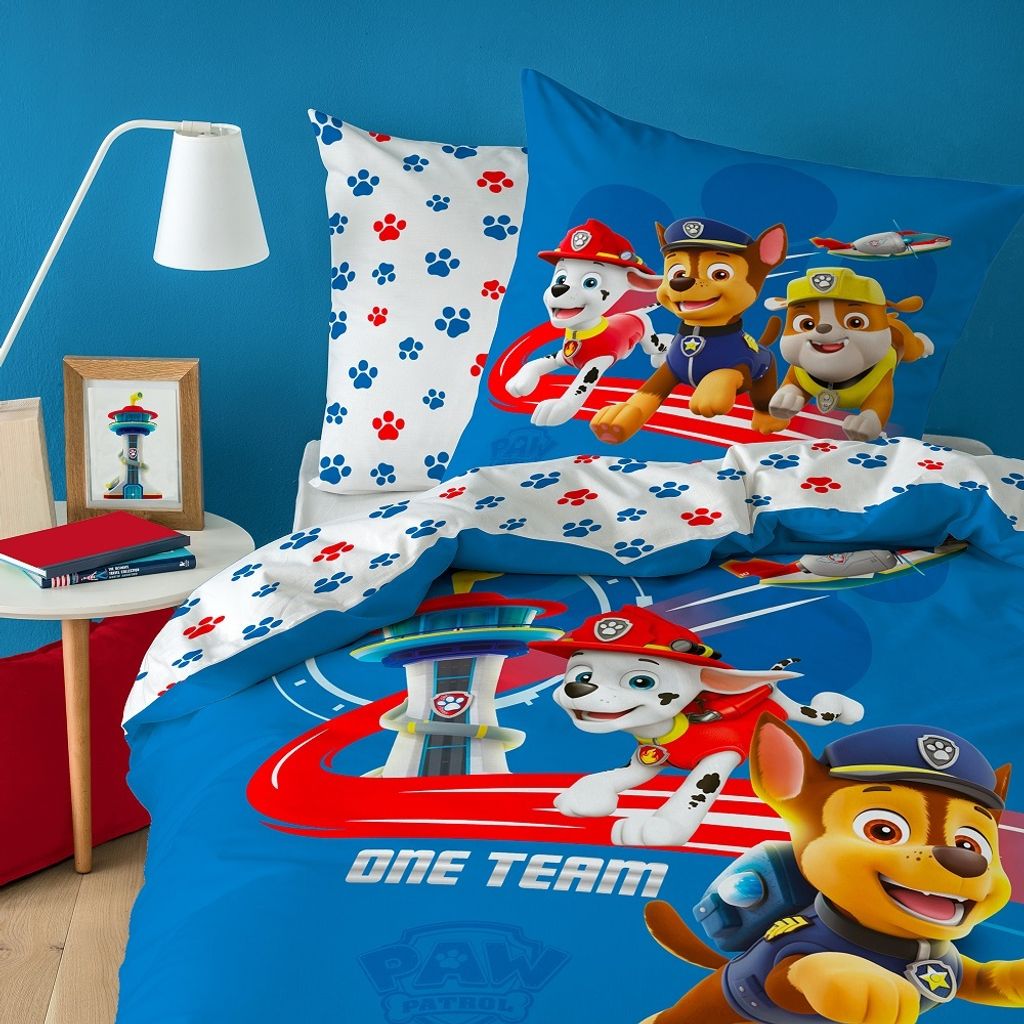 

Комплект постельного белья Paw Patrol уютный и теплый 80 х 80 и 135 х 200 см фланель CTI