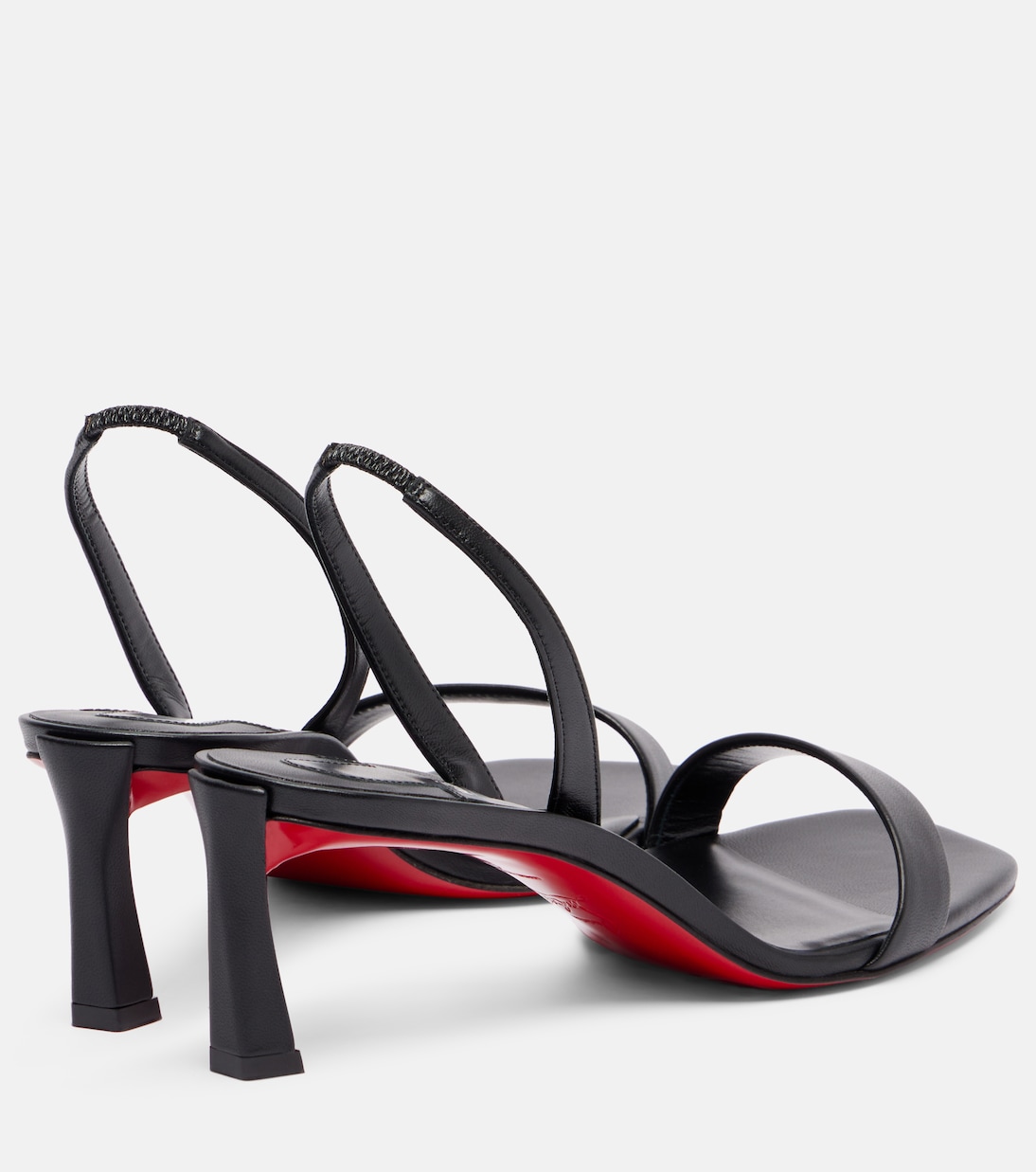 Кожаные босоножки O Condora 55 на ремешке Christian Louboutin, Black/Lin Black — фото 2