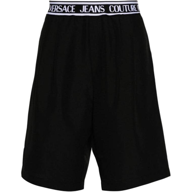 

Шорты с логотипом на поясе VERSACE JEANS COUTURE, черный