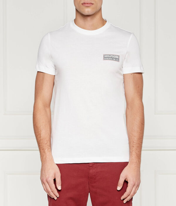 

Футболки Slim fit Tommy Hilfiger, белый