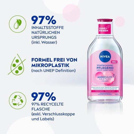 Мицеллярная вода Nivea — Питательный мицеллярный для сухой кожи с миндальным маслом — фото 3