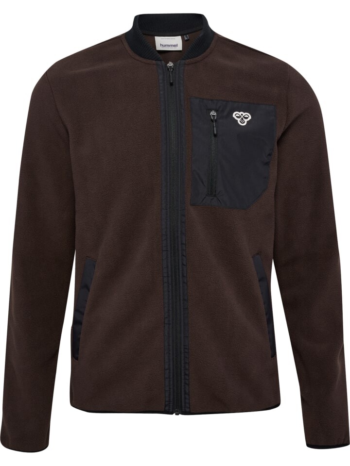 

Флисовая куртка Hummel Hmlfleece Erwachsene, цвет chocolate plum