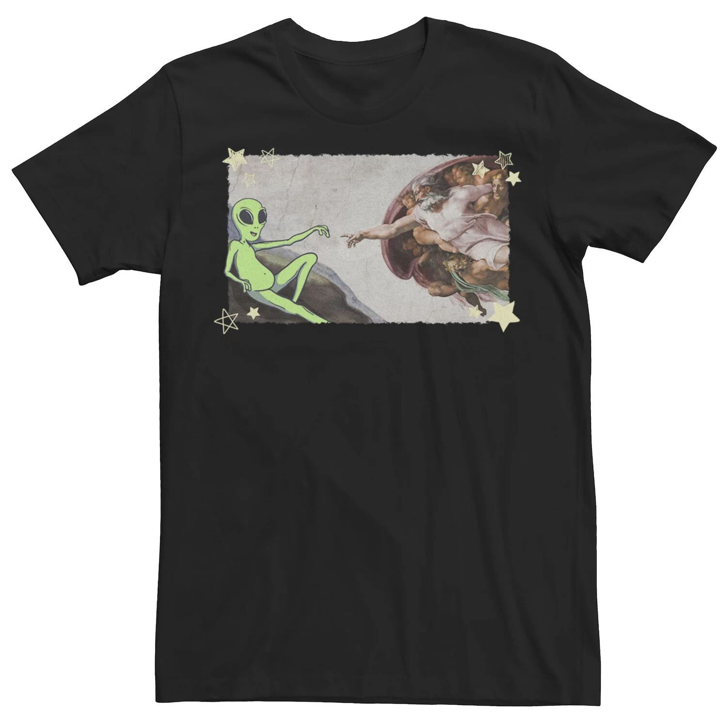 

Мужская футболка с рисунком The Creation Of Aliens Licensed Character