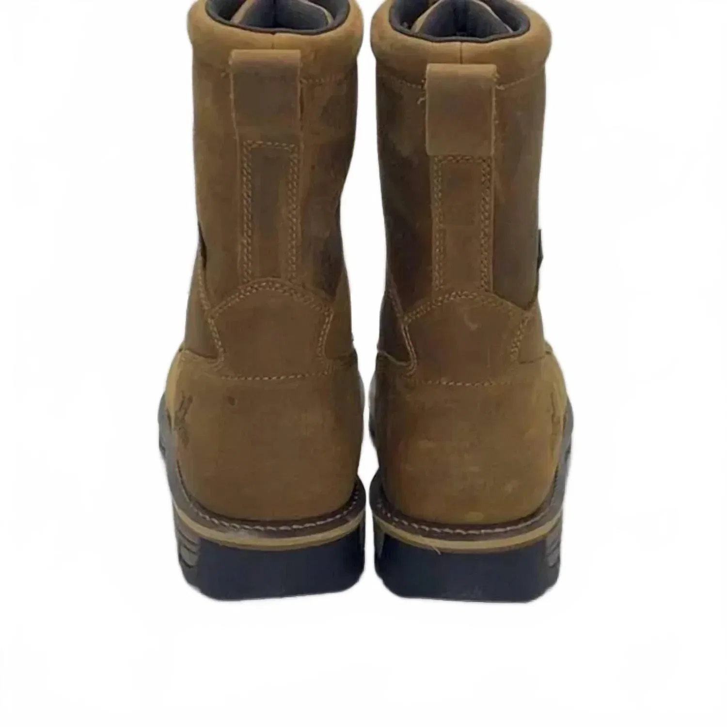 Irish Setter Boots Мужские рабочие водонепроницаемые ботинки Marshall 9 дюймов с защитным стальным носком, коричневого цвета — фото 4