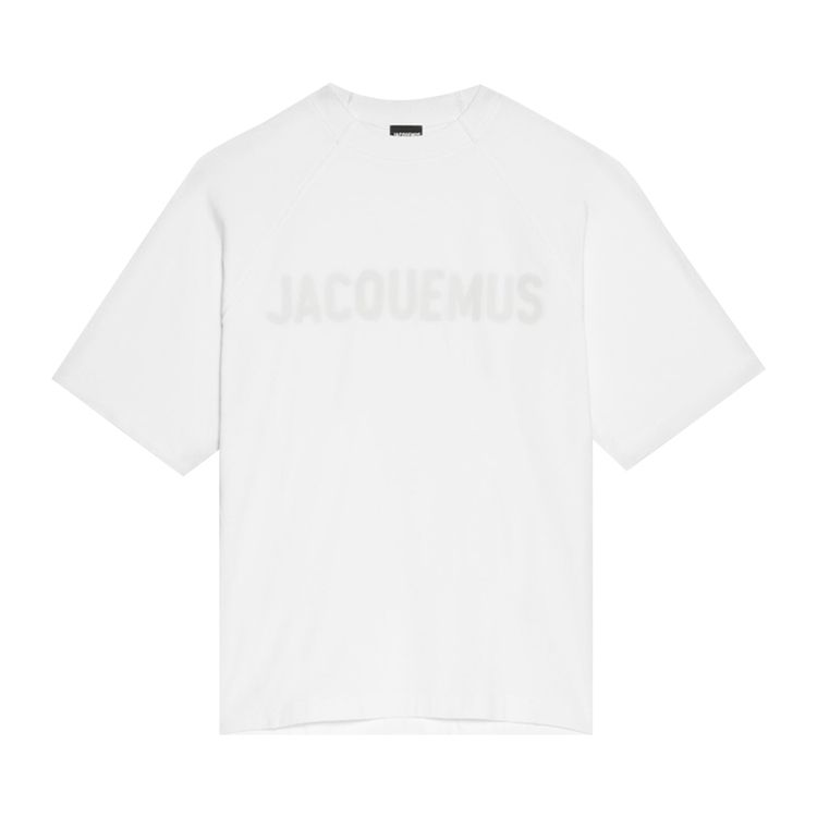 

Футболка Jacquemus Le T-Shirt Typo 'White', белый