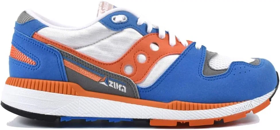 Мужские кроссовки для легкой атлетики Saucony Azura серого/оранжевого/синего цвета