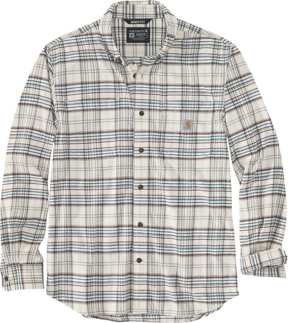 

Рубашка Carhartt Midweight Flannel Plaid Shirt, кремовый