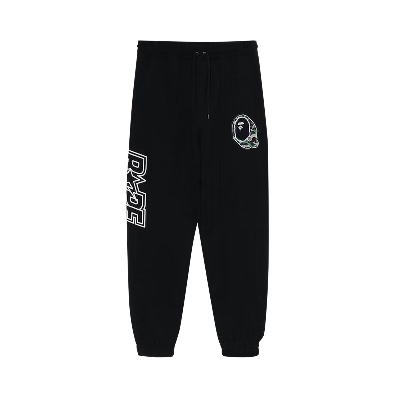 

Спортивные штаны в стиле пэчворк BAPE Черные