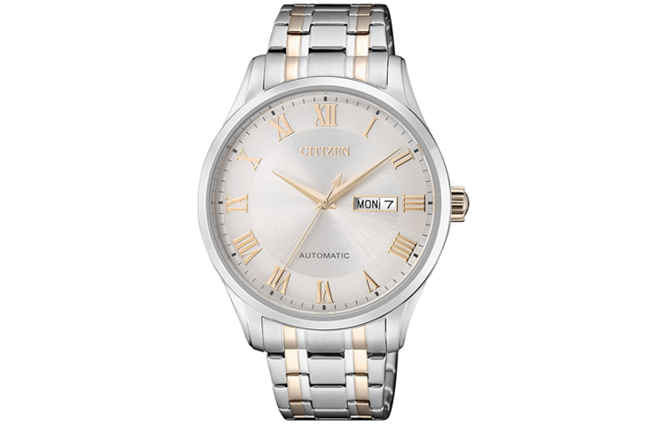 

CITIZEN Часы Mechanical Watch Series Automatic Mechanical Movement Stainless Steel Strap Watch Men's Watch Silver Dial, Silver Dial