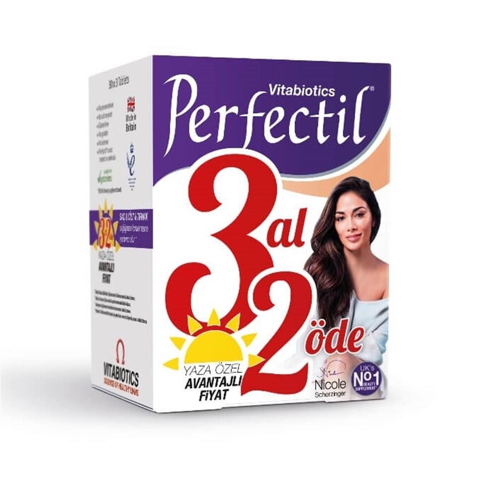 

Perfectil 3-Pack 3 x 30 таблеток VİTABİOTİCS