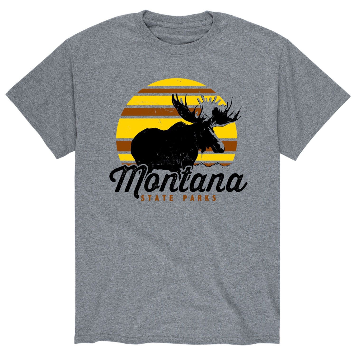 

Мужская футболка State Parks Montana Licensed Character