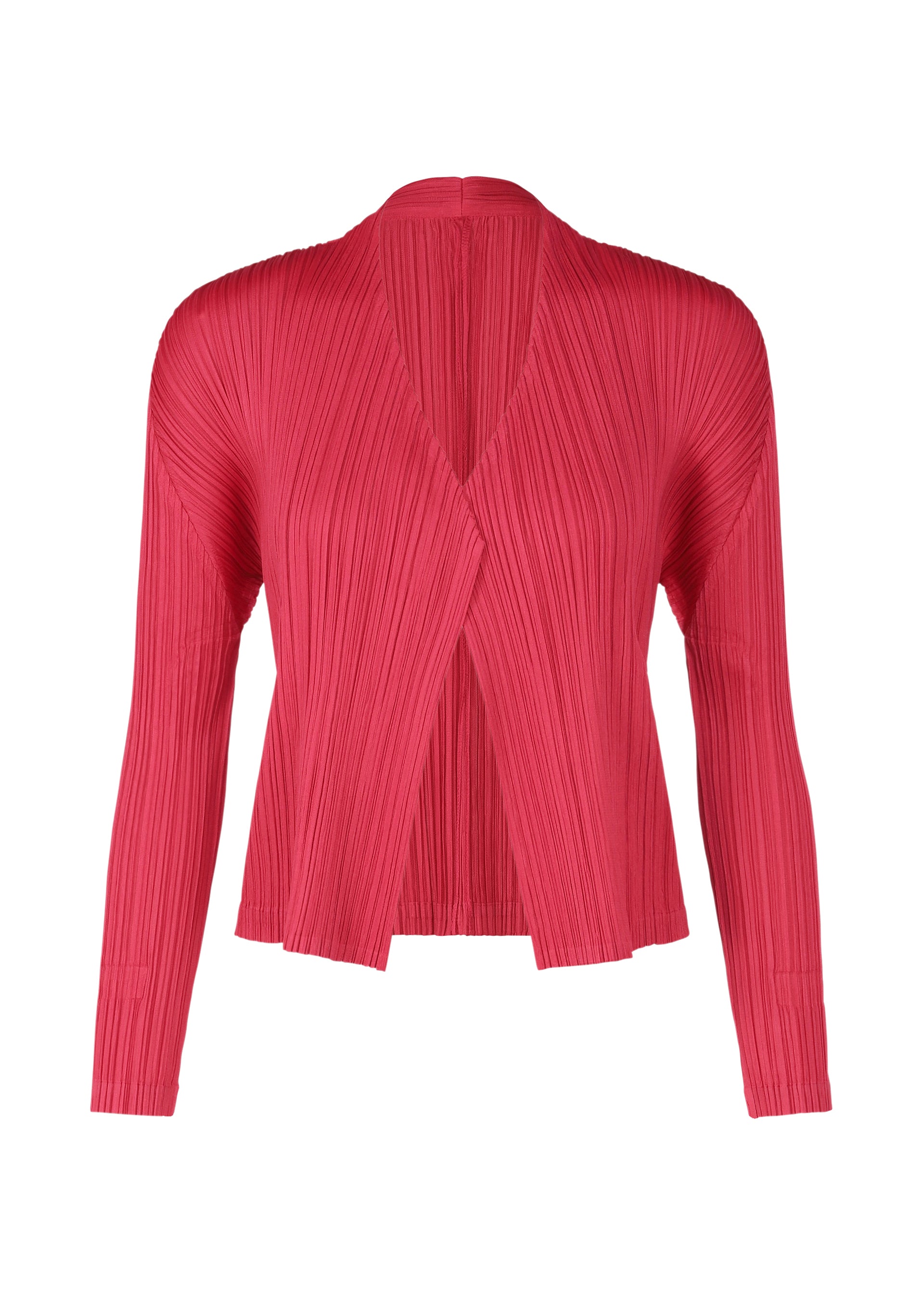 

Кардиган powan Pleats Please Issey Miyake, красный