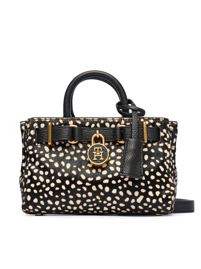 

Сумка Tommy Hilfiger American Icon Micro Tote Deer Le AW0AW18168 Schwarz
