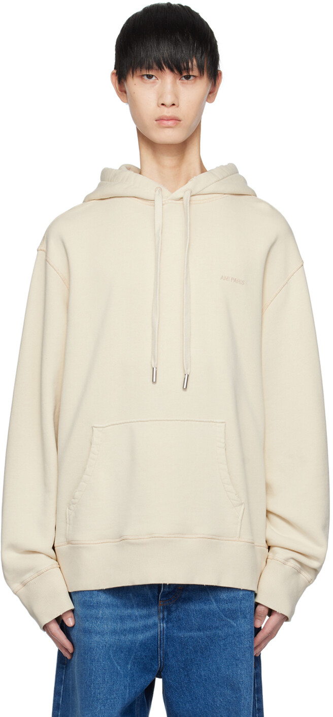 

Худи AI Paris Off-White Fade Out AMI Paris