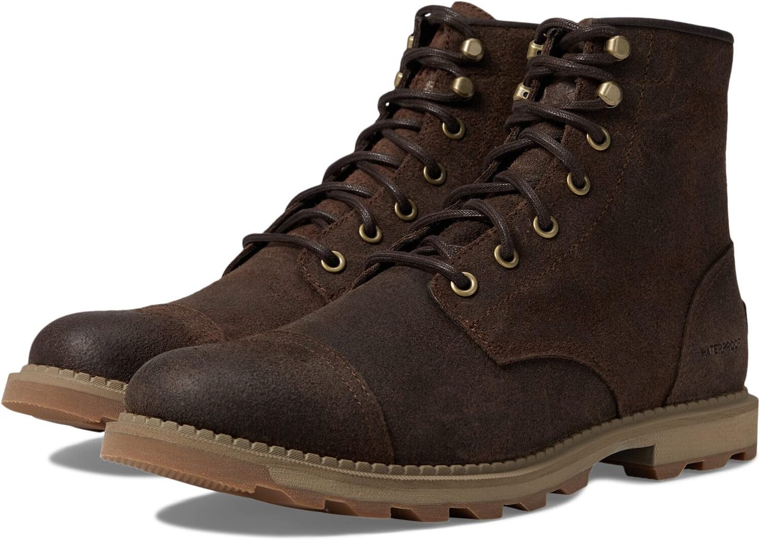 

Ботинки на шнуровке Madson II Chore Waterproof SOREL, цвет Tobacco/Gum 10