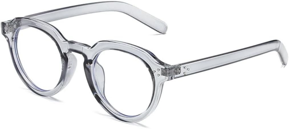 

Овальные солнцезащитные очки для женщин, модные, прозрачные, конфетных оттенков, защита от УФ-излучения UV400, ретро, ​​с заклепками, для мужчин, панк, трендовые UATXTAU, Grey Clear