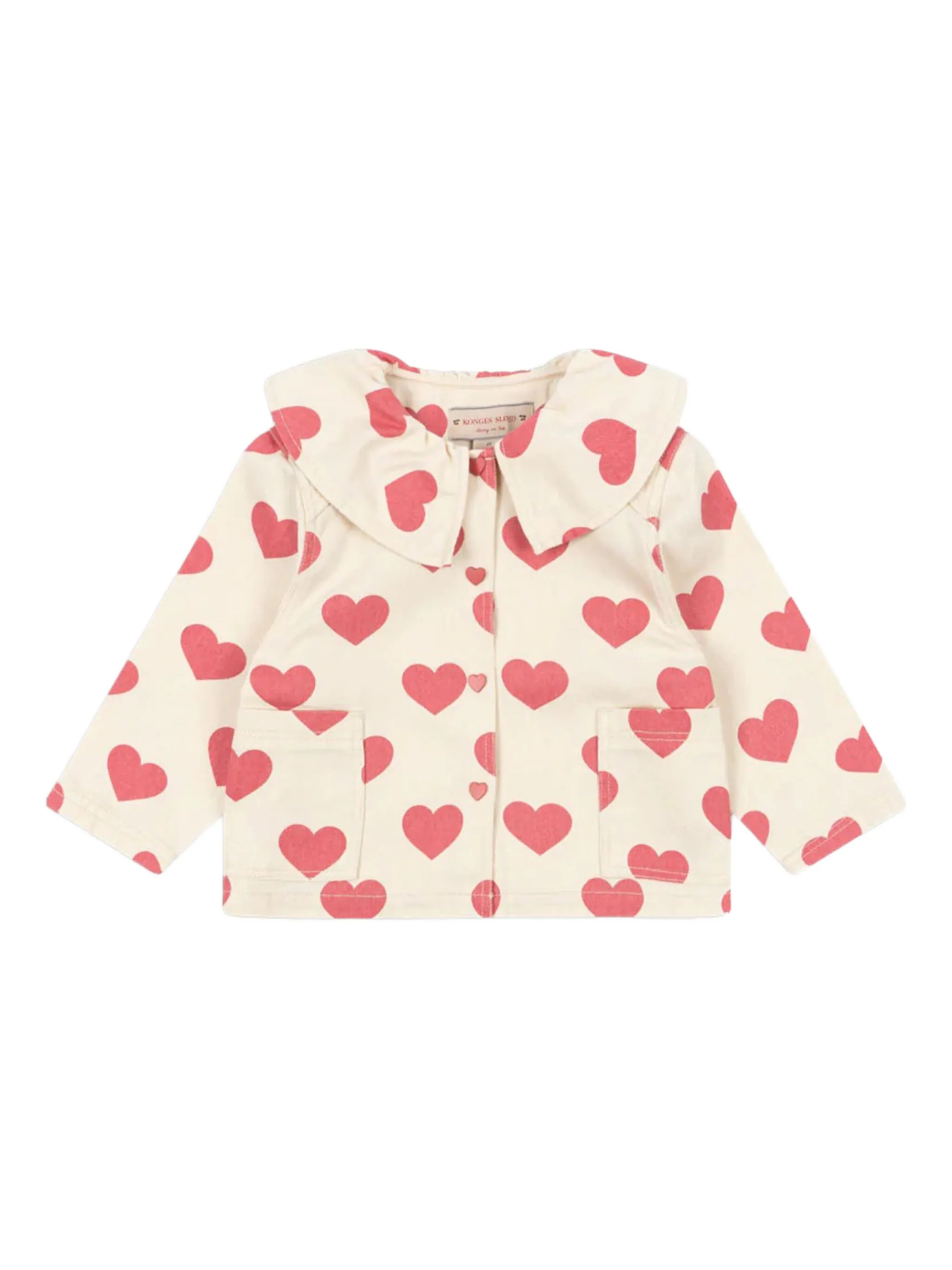 

Куртка с принтом Konges Sløjd, бежевый