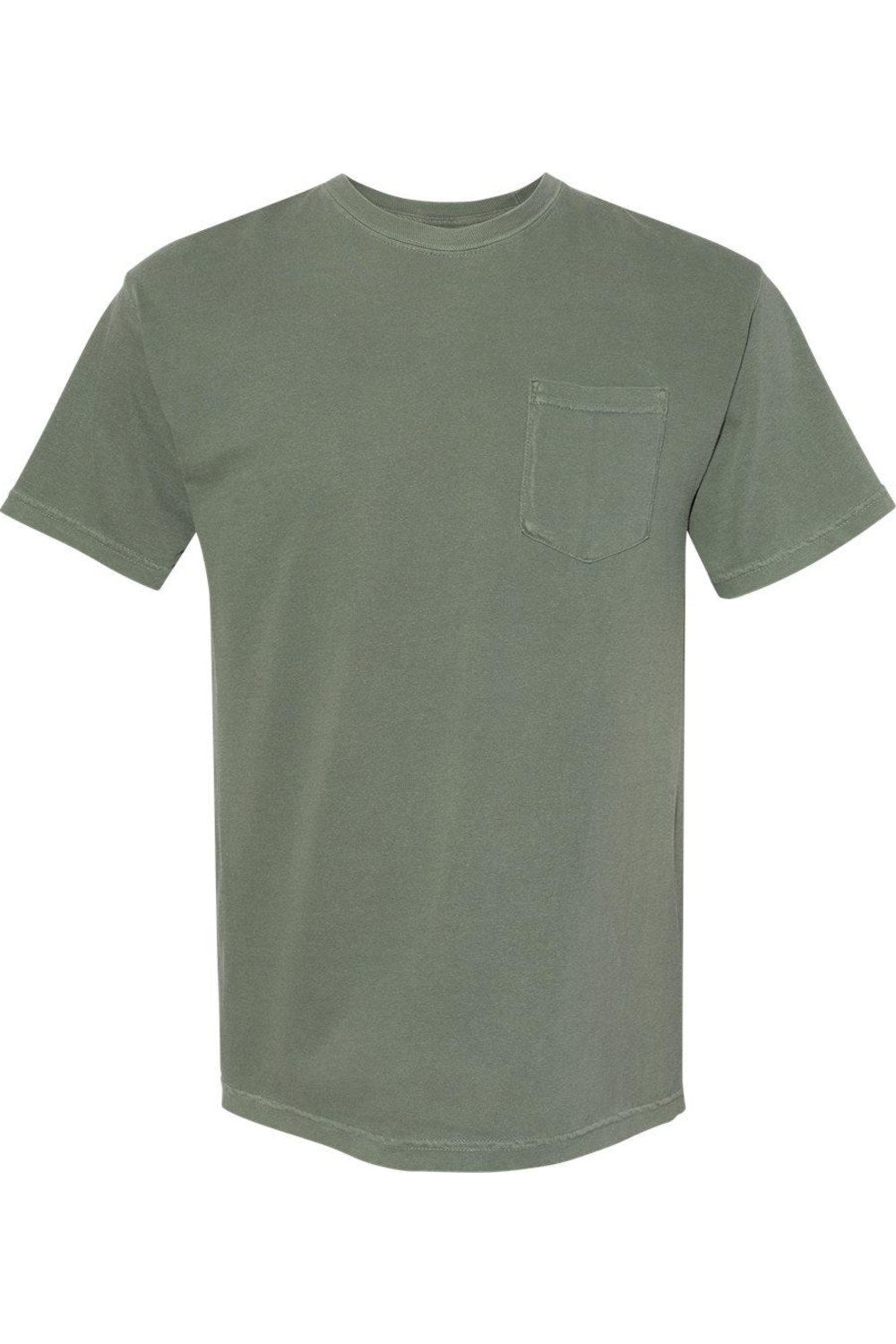 

Футболка Comfort Colors Garment-Dyed Heavyweight Pocket, цвет moss