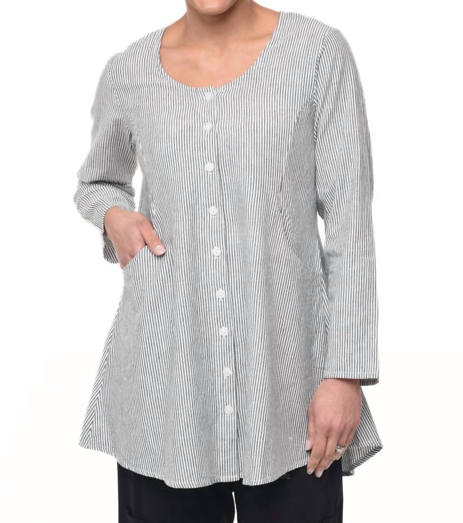 

Куртка Ivy в полоску Tulip Clothing, цвет ticking stripe
