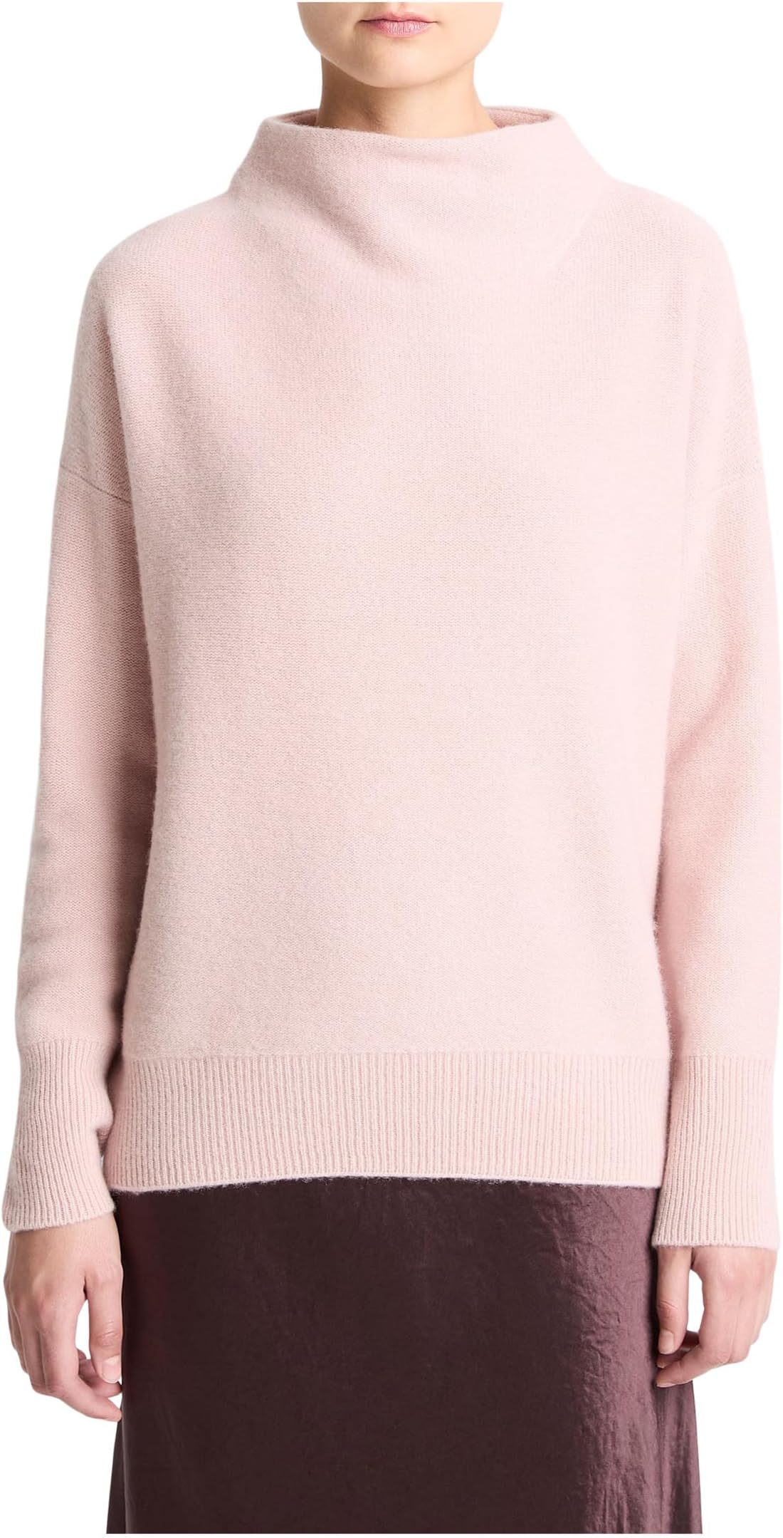 

Пуловер Vince Boiled Funnel Neck Pullover, цвет Baletto