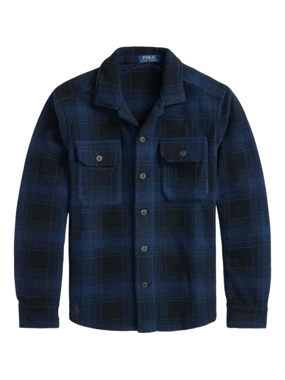 

Куртка-рубашка в клетку Polo Ralph Lauren, синий