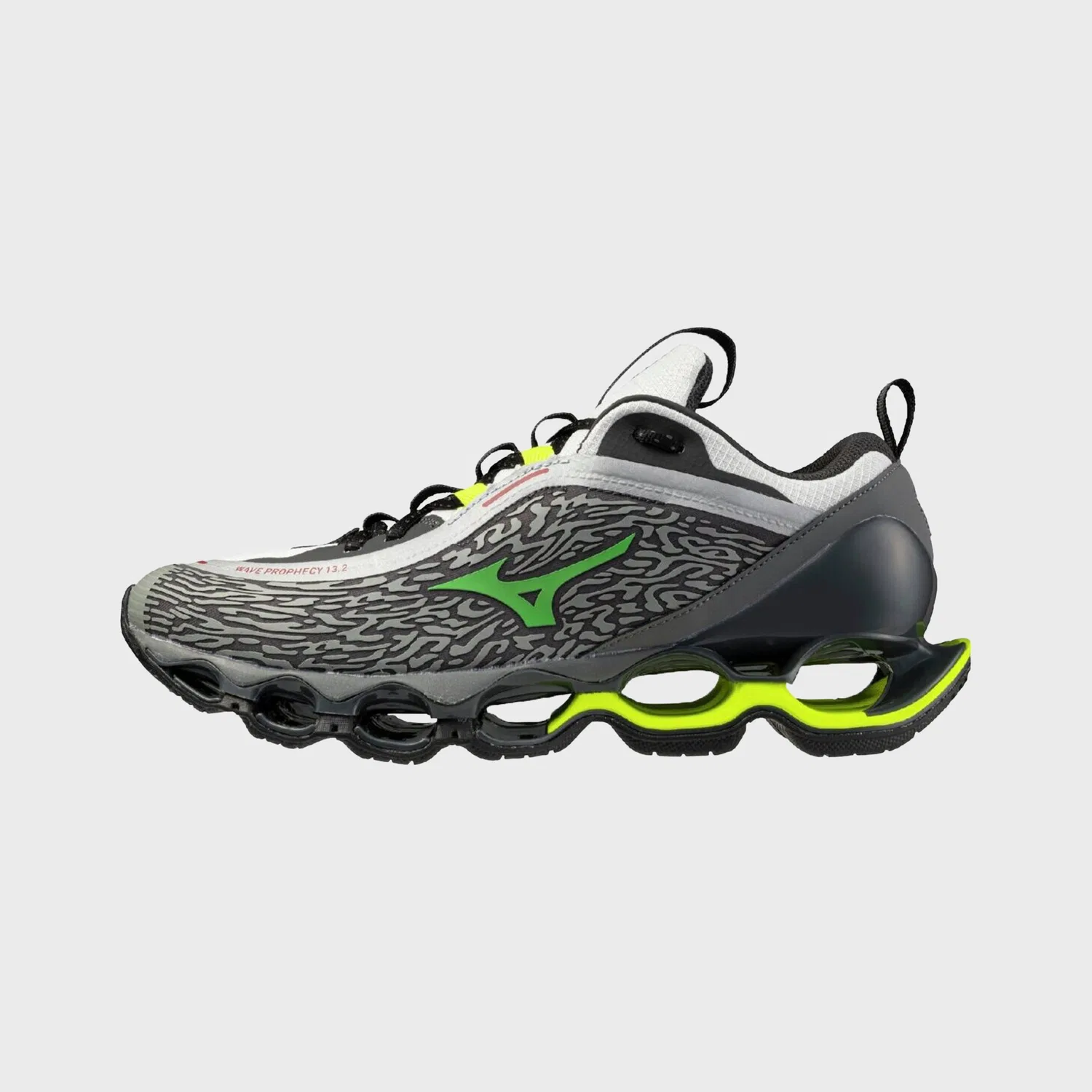 Мужские чёрные беговые кроссовки Mizuno Wave Prophecy 13.2