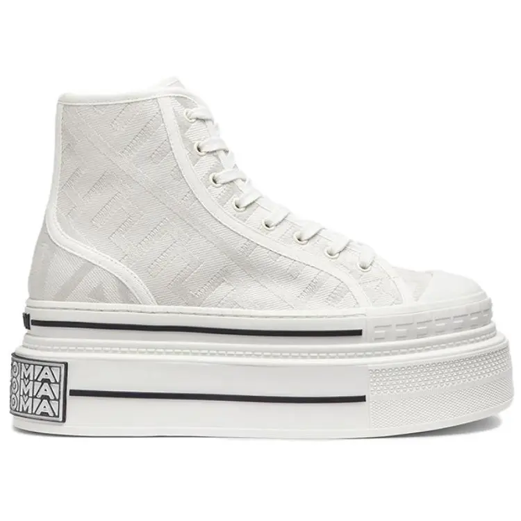 Кроссовки Fendi Marc Jacobs Domino High-Tops, белый — фото 2