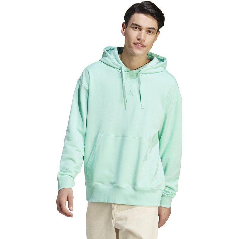Hooded sweatshirt m all szn hd Adidas, цвет easgrn — фото 2