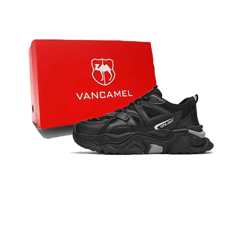 

Кроссовки мужские толстые низкие Vancamel, серый
