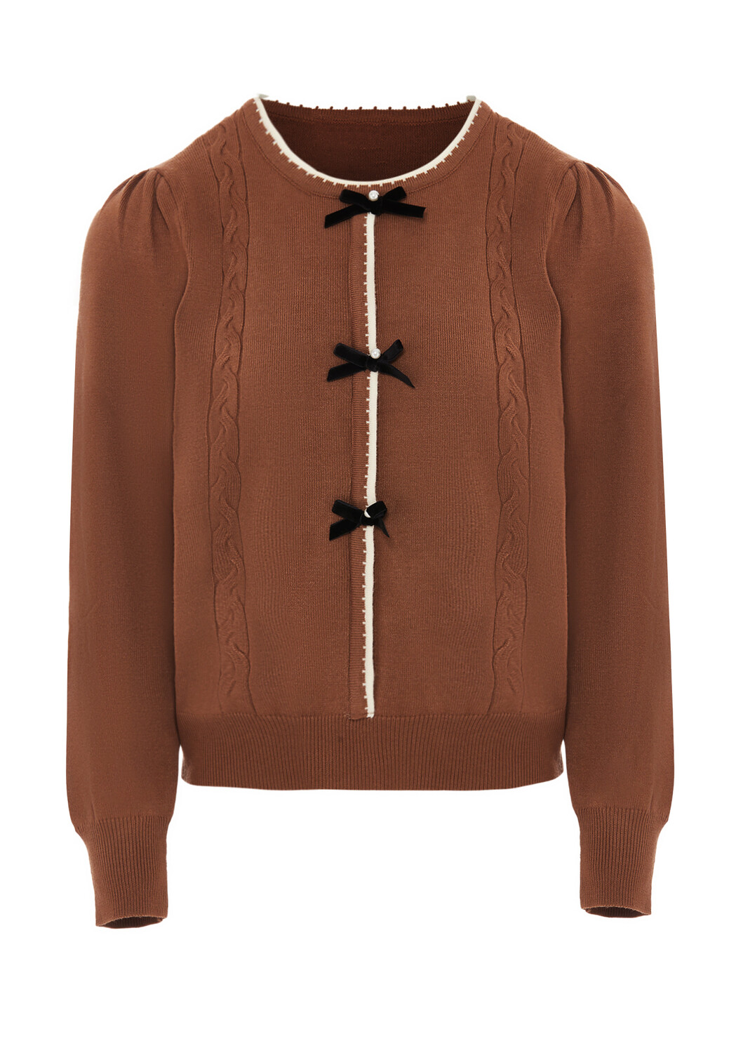 

Толстовка NAEMI Cardigan, кофе