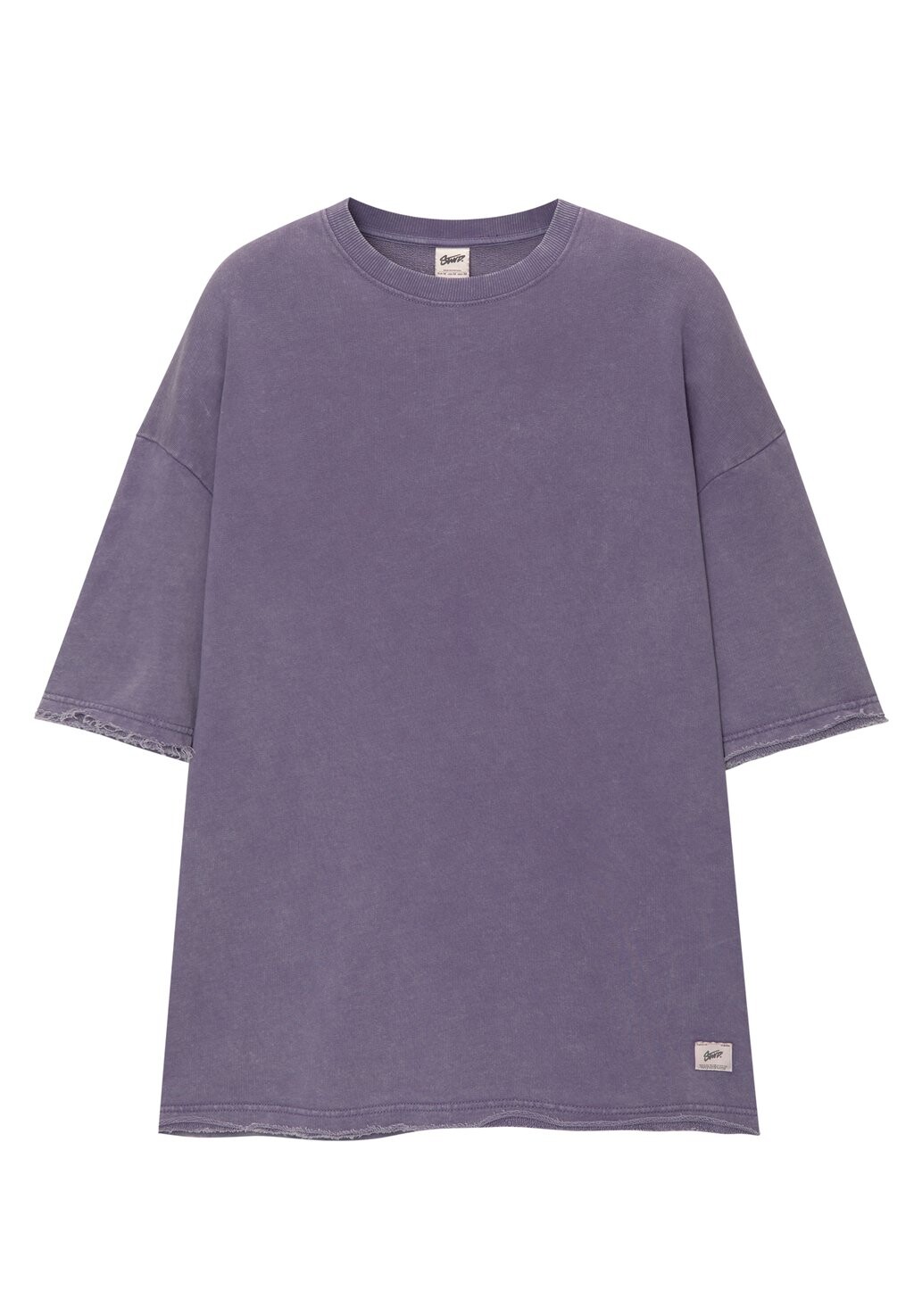 

Базовая футболка FADED SHORT SLEEVE PULL&BEAR, лиловый