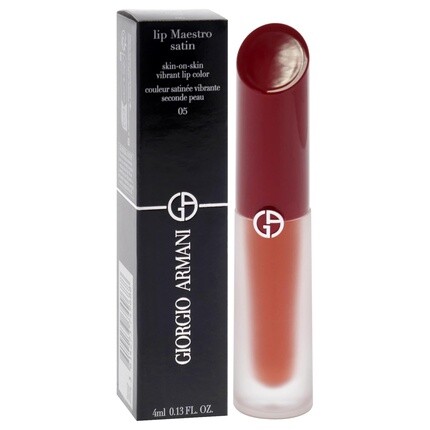 Lip Maestro Satin Стойкая губная помада 05 для женщин 0,13 унции Giorgio Armani — фото 3