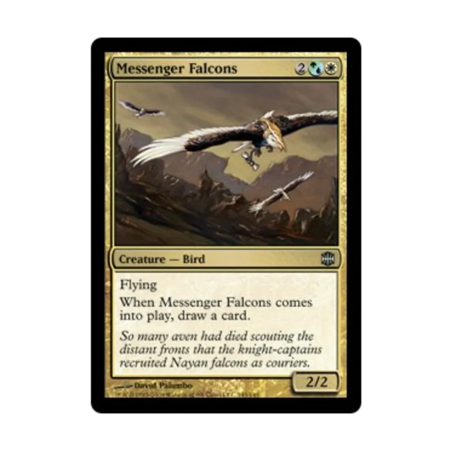 

CCG Messenger Falcons (U) (фольга), MTG - Alara Reborn