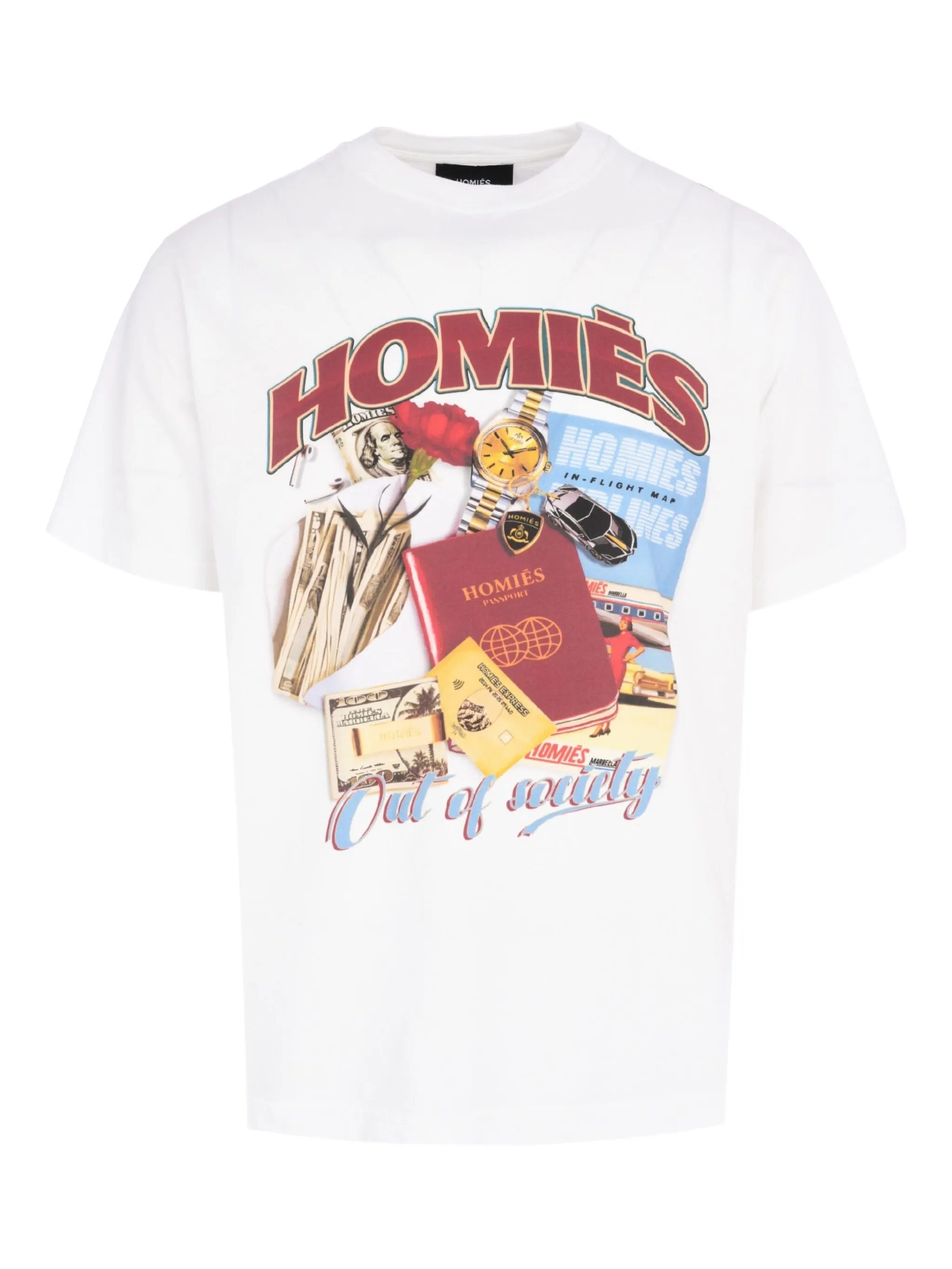 

Футболка Out of Society Homies Marbella, белый