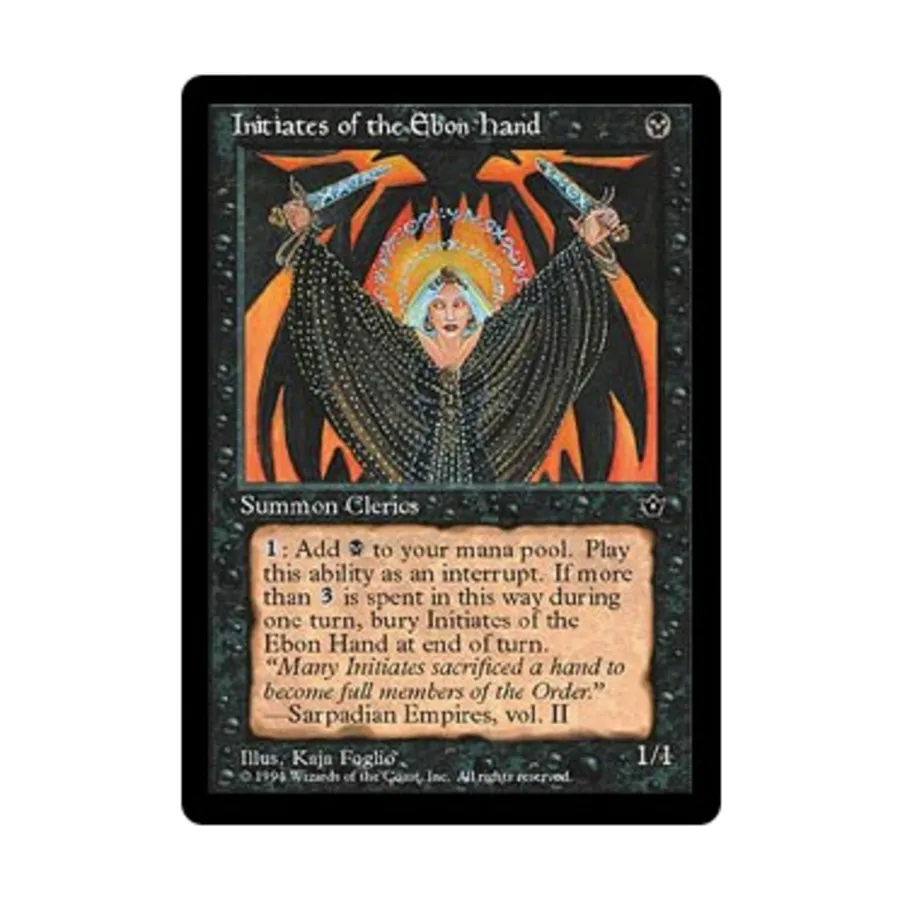 

CCG Посвященные Эбеновой Длани - Вер. 3 (С3), MTG - Fallen Empires
