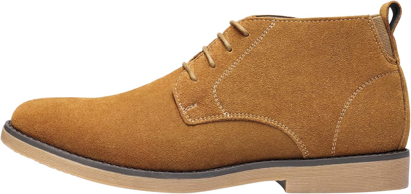 Мужские классические повседневные ботинки Чака 2.0 от Bruno Marc, Chukka-camel — фото 2