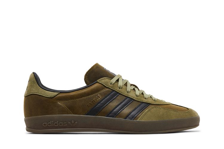 

Кроссовки adidas Gazelle Indoor Focus Olive, зеленый