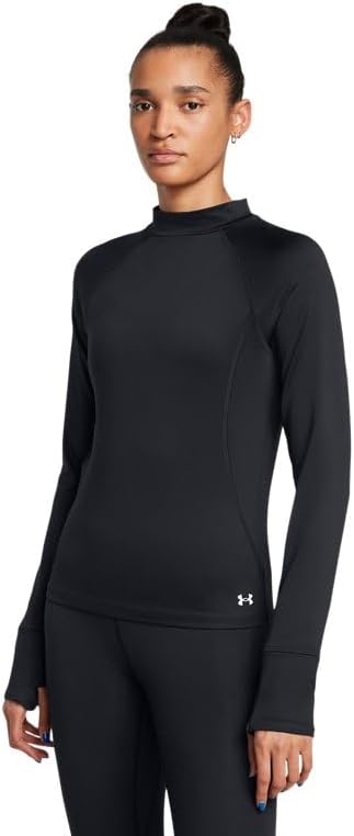 

Футболка Under Armour Unisex-Adult Motion Cold Weather Mock, Black, Черный, Футболка Under Armour Unisex-Adult Motion Cold Weather Mock, Black