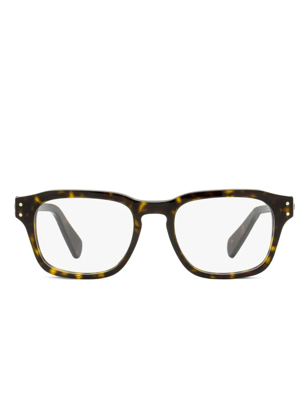 

Очки в черепаховой оправе Ferragamo Eyewear, коричневый