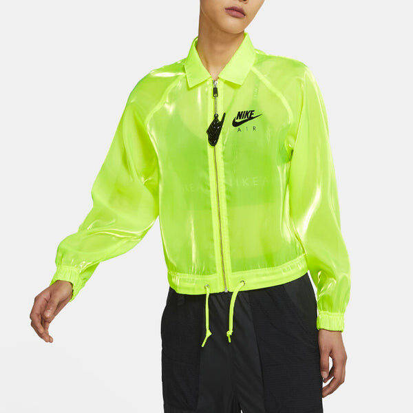 Куртка Air Coach куртка флуоресцентно-желтая Nike, желтый — фото 2