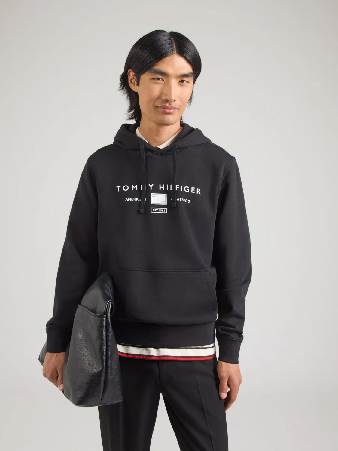 Толстовка 'BRAND LOVE' Tommy Hilfiger, Black — фото 2